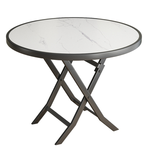 折叠四方桌出租房用小餐桌简约现代可折叠桌子便携户外圆桌小型