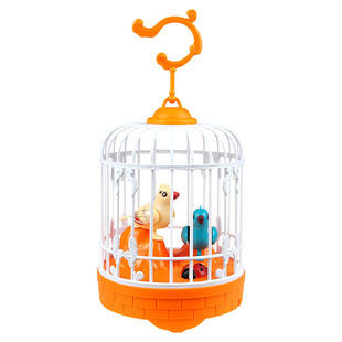 会说话的小鸟玩具鹦鹉鸟笼解闷复读会唱歌感应声控儿童仿真鸟笼