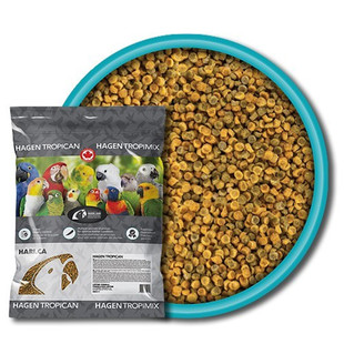 进口HAGEN哈根哈利日常2mm迷你颗粒滋养丸鸟食25磅 大头虎皮鹦鹉