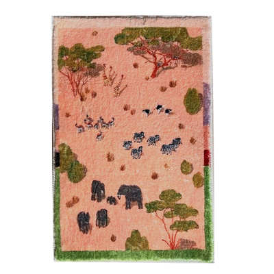 糖糖 原创高级感复古地毯客厅卧室床边毯加厚可机洗沙发茶几毯垫