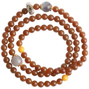 心斋堂【糖】收藏新疆和田玉且末糖玉手链女本命年手串饰品送礼物