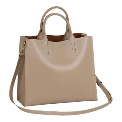 通勤托特包软牛皮大容量