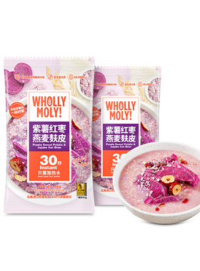 好哩燕麦麸皮即食营养早餐