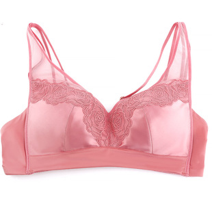 梧桐花开新款花晨无钢圈薄模杯舒适文胸法式性感无痕内衣HN20805