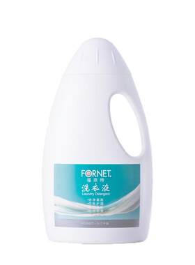 【门店爆款】福奈特中性洗衣液家用加酶无磷机手洗洗衣液1.5L瓶装