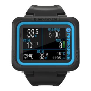 新品shearwater peregrine 潜水电脑表 潜水表高氧空气仪表彩屏