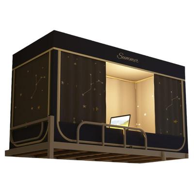 床帘蚊帐一体式大学生宿舍单人床