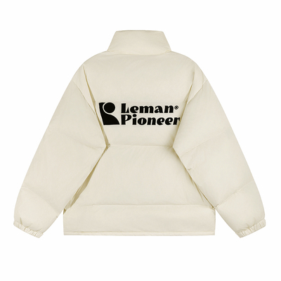 lemanism潮牌高充绒90白鸭绒羽绒服男2024冬季情侣款保暖外套短款