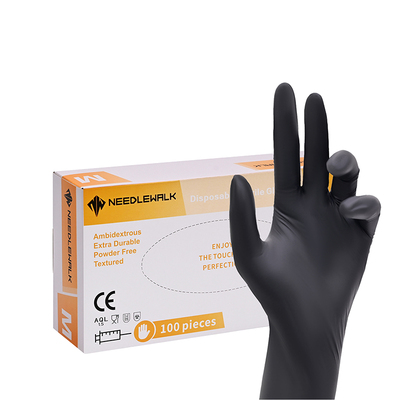 大生针 一次性美容纹绣美发纹身丁腈手套丁晴 加厚耐用NEEDLEWALK