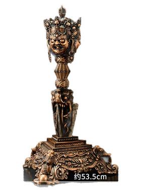藏村尼泊尔进口客厅金刚宝杵摆件