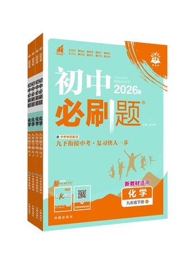 2026秋 必刷题九上化学人教版/科粤版/沪教版/鲁教版 初三化学同步练习册理想树 初中必刷题九年级下册上册化学