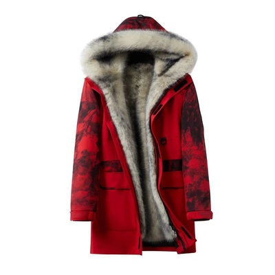 可拆卸内胆派克服加厚