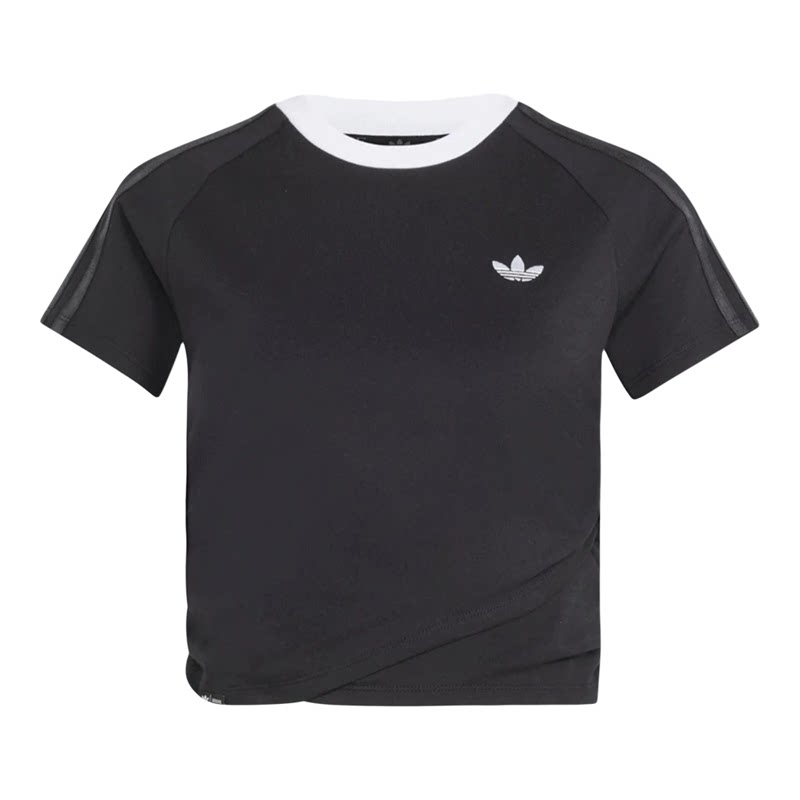 Adidas阿迪达斯三叶草女装2026秋新款LAYER TEE运动休闲T恤LD8928
