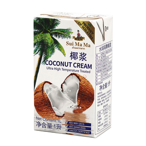 马来西亚进口水妈妈经典椰浆1L装