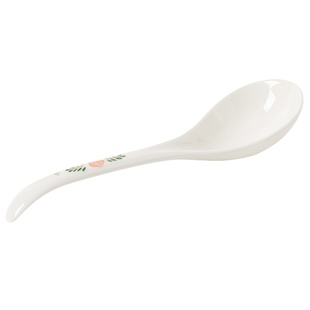 日式创意家用小勺子高颜值陶瓷汤匙儿童专用吃饭勺2025新款喝汤勺