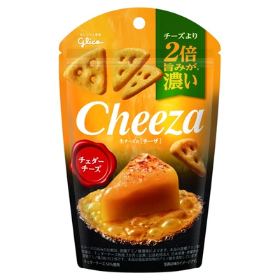 papi酱同款推荐三角饼干glico格力高cheeza奶酪芝士日本零食进口