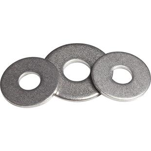 304不锈钢加大加厚螺丝平垫圈片介子316华司圆形M3M4M5M6M8-M16