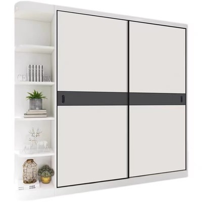 衣柜门推拉门定做定制实木滑移门