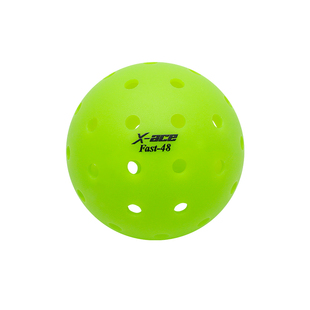 匹克球48孔滚塑球室外匹克球专业比赛训练洞洞球pickleball球