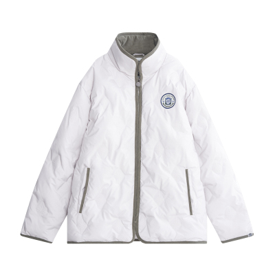 立领撞色棉衣棉服外套男女同款