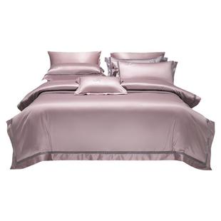 高端160支埃及长绒棉四件套纯棉被套定制床单五星级酒店床上用品