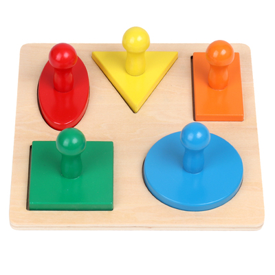 蒙台梭利形状教具