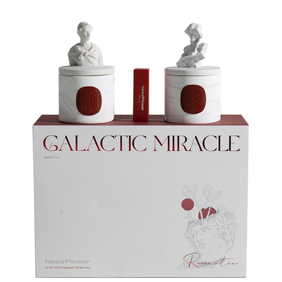 新婚伴手礼盒小众香薰蜡烛礼盒