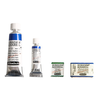 645-990史明克大师级水彩颜料15ml半块5ml全块艺术家固体水彩管状彩沉淀色分层色大史180色全套-2