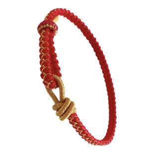 龙鳞手绳本命年生肖手绳龙年龙麟护身符手绳男女承运而来红绳编织