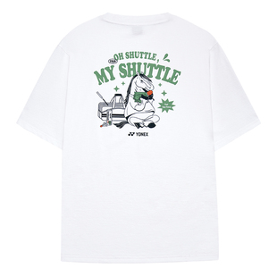 2026春夏新品韩国YONEX尤尼克斯羽毛球服男女同款半速干短袖T恤