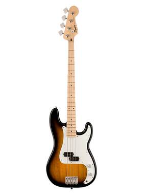 Fender芬达Squier贝斯Affinity四五弦P J电贝司Sonic音速SQ初学者