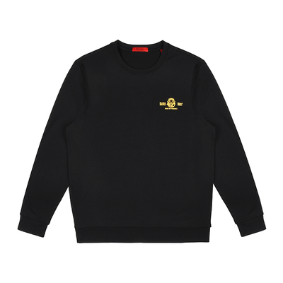 Raidy Boer/雷迪波尔秋冬男士国潮烫印胶印说唱俑图案卫衣6667-70