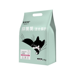 奥莉特抑臭臭猫砂除臭低尘结团混合猫砂豆腐猫沙膨润土猫砂实惠装