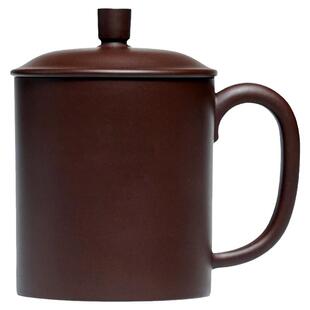 荆邑宜兴紫砂杯 纯全手工泡茶杯子男女士款 紫泥名家毛方荣正气杯