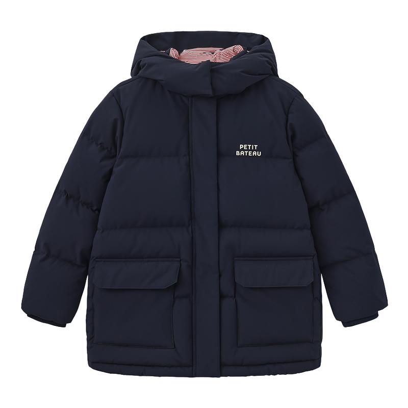 【26秋冬新品】法国小帆船童装Petitbateau儿童休闲羽绒服A0JFX