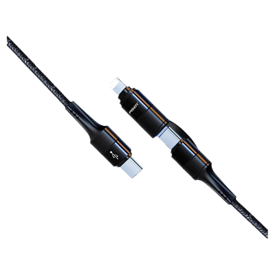 品胜PD二合一编织数据线