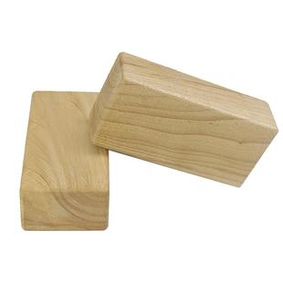 可定制LOGO微瑕疵二等品艾扬格实木瑜伽砖B品实心原木砖竹子砖块