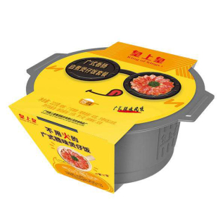 皇上皇广式腊肠香肠腊肉双拼自热煲仔饭*4盒懒人速食自煮米饭