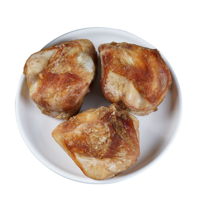 二哈双排牙自制烘干耐啃牛膝盖骨