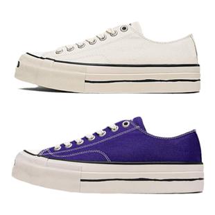 TCMADE 015 开口笑低帮帆布鞋 软木中底 增高 日系休闲鞋 男女款