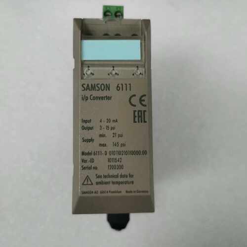 【议价-可维修】SAMSON萨姆森电气转换 压力控制模块6111-0图片