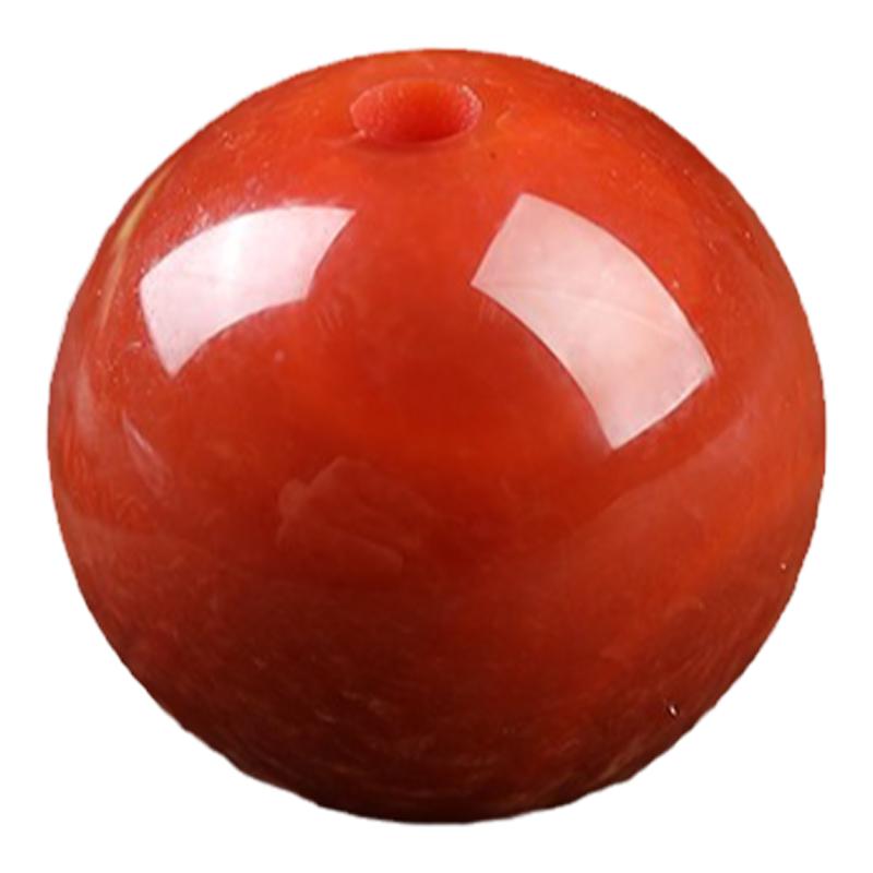 7A天然川料满肉南红玛瑙散珠子diy水晶手工饰品串珠圆珠配件材料