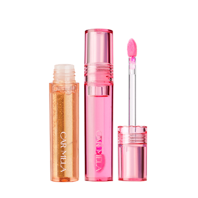 carmela卡梅拉唇蜜玻璃水光嘟嘟镜面唇釉裸色系口红唇彩滋润唇釉