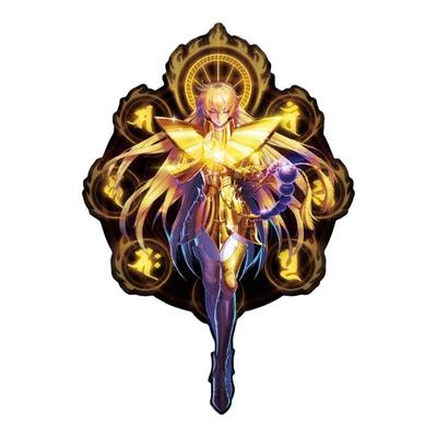 TLP反光车贴 圣斗士星矢圣域十二宫六宫处女座沙加Shaka动漫贴纸