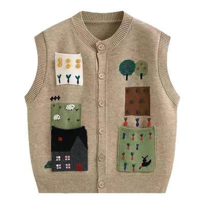 送运费险~针织开衫马甲外套女士