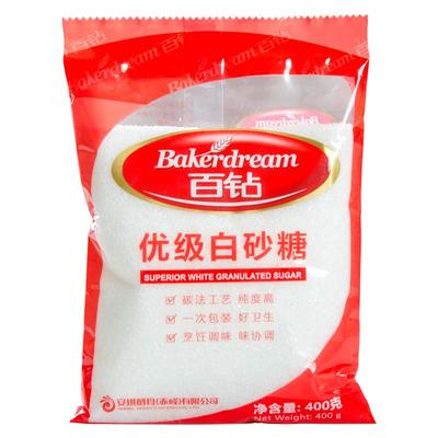 百钻冲饮食用400克白砂糖
