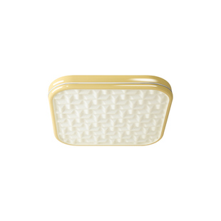 宝照小黄巴吸顶灯 简约卧室儿童房吸顶灯正方形自然光色温