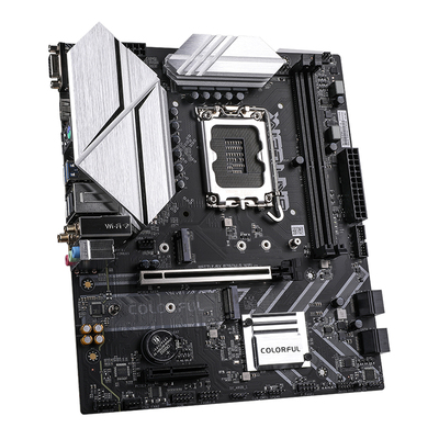 七彩虹B760M战斧小冷钢黑刃主板