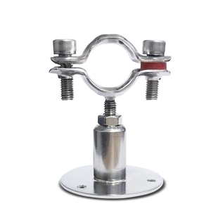 燃气管固定卡扣免打孔不锈钢管夹调节卡箍水管支架天然气管卡抱箍