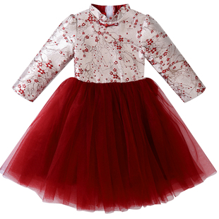 元旦儿童大合唱演出服中小学生男女童爱国诗歌朗诵表演服加绒套装